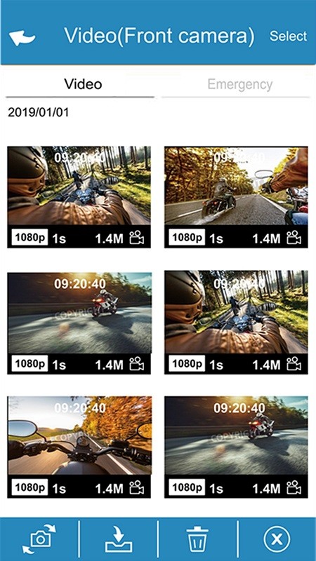 惠普行車記錄儀go dashcam v1120-1 安卓版 2