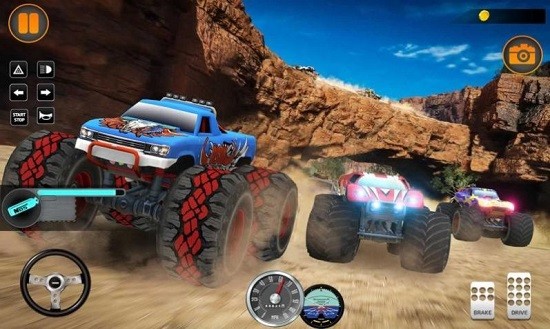 怪物越野卡車游戲(monster truck death) v3.9 安卓版 0