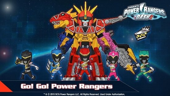 power rangers dash亞洲版(超級(jí)戰(zhàn)隊(duì)手游) v1.6.4 免費(fèi)版 2