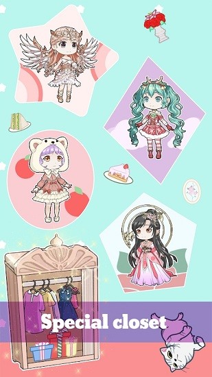 生動(dòng)的娃娃裝扮游戲 v1.0.4 安卓版 1
