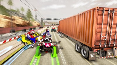 四輪摩托賽車模擬器app