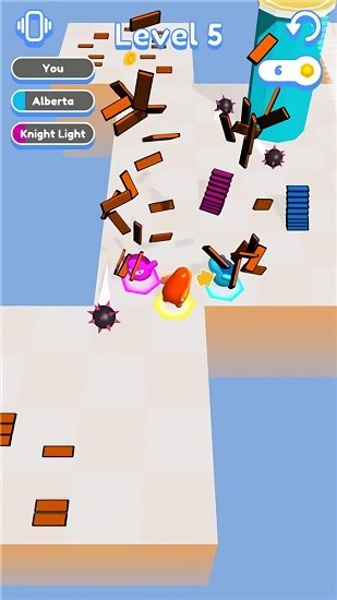 搭梯子大亂斗免費(fèi)版 v1.0.0 安卓版 2