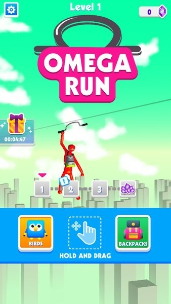 滑索歐米茄官方正版(Omega Run) 滑索歐米茄手游下載