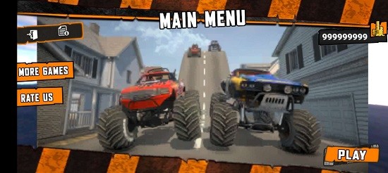 怪物卡車(chē)斜坡特技 游戲截圖