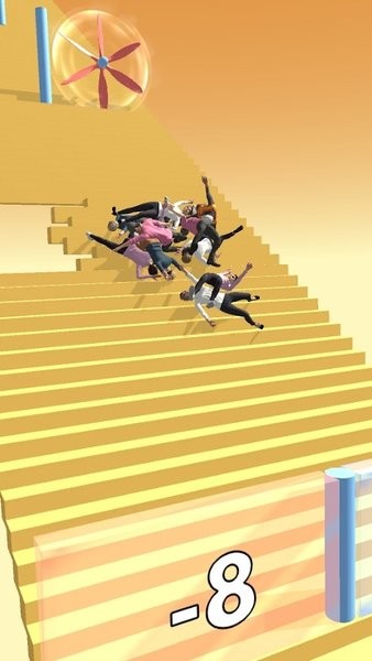 人群樓梯墜落最新版(Crowd Stair Fall) v1.0.1 安卓版 0