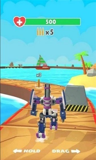 機(jī)器人跑酷射擊游戲 v0.0.4 安卓版 2