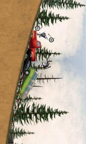 火柴人登山摩托車手游 v1.0 安卓版 0