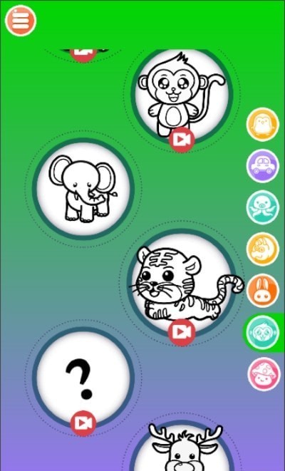 簡筆畫涂色 簡筆畫涂色游戲