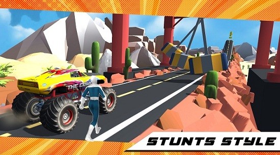 怪物卡車競(jìng)賽Spider Mega Ramp Car v0.1 安卓版 0