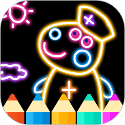 兒童魔幻畫畫世界游戲