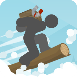 火柴人滑雪板