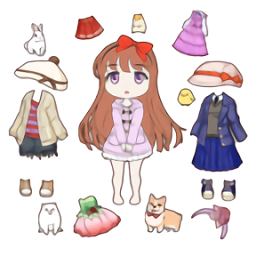 生動(dòng)的娃娃裝扮游戲