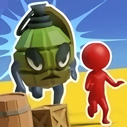 瘋狂轟炸人游戲