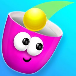 杯子扔球小游戲