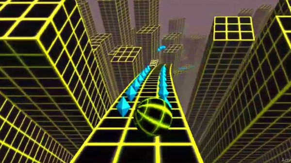 斜坡跑球游戲 v0.1 安卓版 2