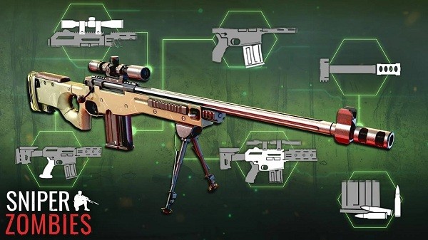 狙擊手僵尸中文版(Sniper Zombies) v1.45.0 安卓版 0