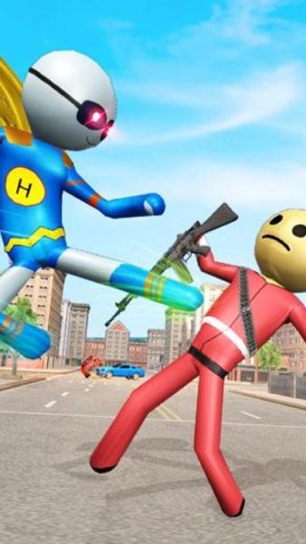 飛行火柴人英雄犯罪城市 v1.0.3 安卓版 1