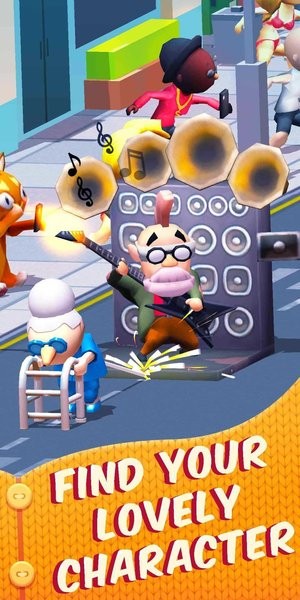 瘋狂的奶奶跑酷 v3.0 安卓最新版 2