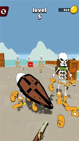 射擊骷髏 射擊骷髏游戲