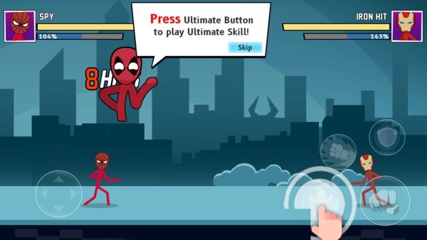 超级火柴人格斗游戏