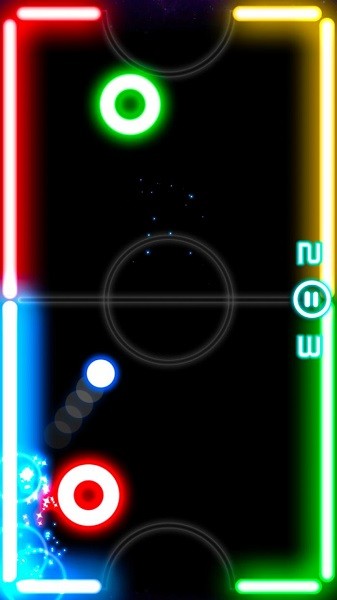 glow hockey apk(炫光曲棍球) v1.4.0 安卓最新版 0