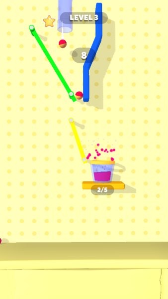 橡皮筋彈球游戲