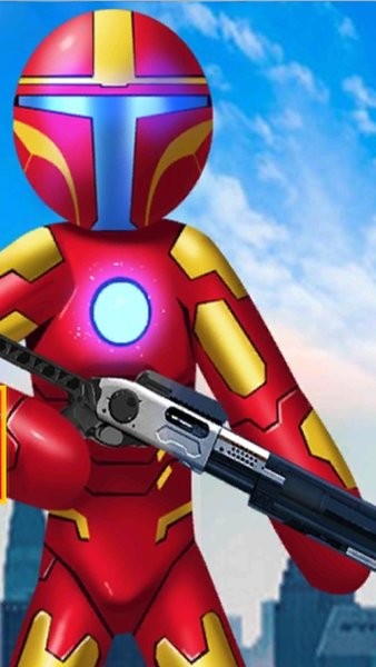 鋼鐵俠火柴人繩索英雄游戲
