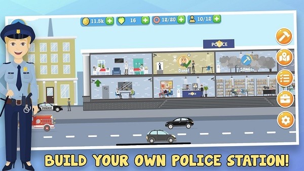 警察局建設(shè)者游戲 v1.0.20 安卓版 0