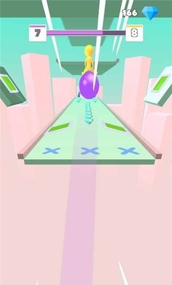 彈跳球跑酷游戲