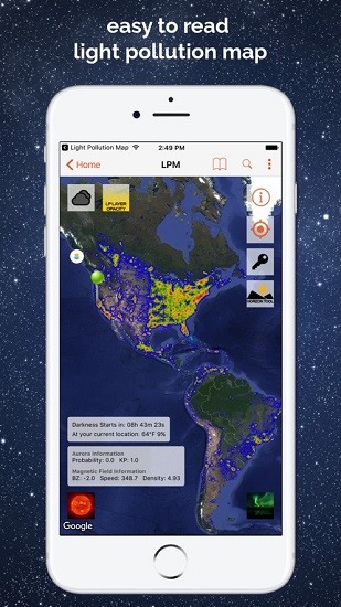 light pollution map light pollution map安卓版