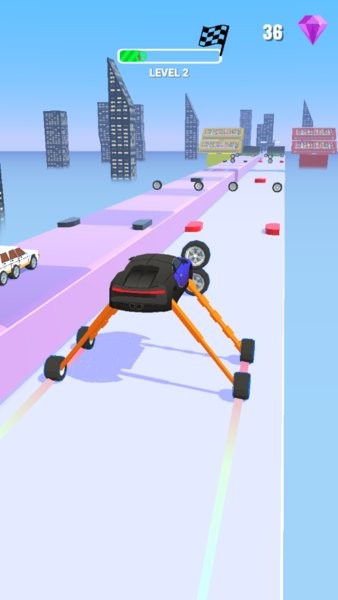 收集車輪跑最新版(Springy Wheels) v1.08.2 安卓版 2