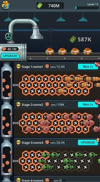 未來(lái)食品工廠手游