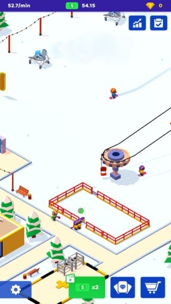 滑雪勝地模擬器 v0.8 安卓版 1