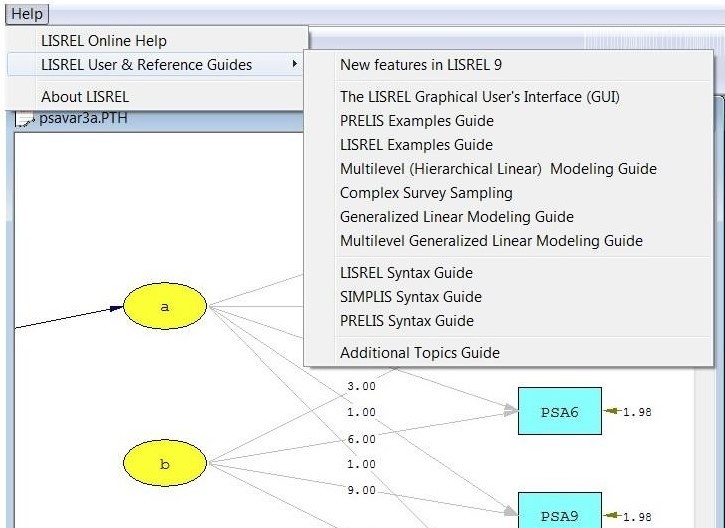 lisrel軟件(結(jié)構(gòu)方程模型分析軟件) v9.3 官方版 0
