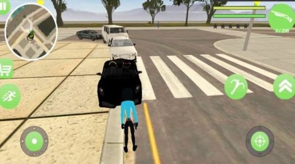 美国警察火柴人绳索英雄游戏 美国警察火柴人绳索英雄手游