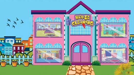 女孩之家清潔游戲 女孩之家清潔游戲漢化版