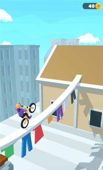 卡通自行車(chē)特技手游 v1.0 安卓版 2