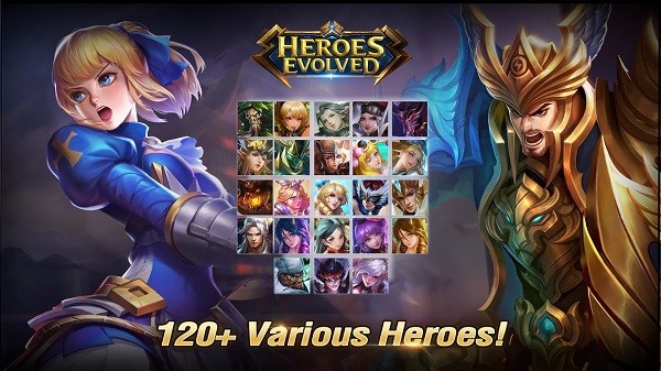 heroes evolved國(guó)際版(英魂之刃) v2.2.1.3 安卓版 0
