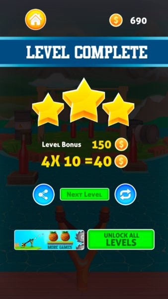 彈弓打擊3d游戲