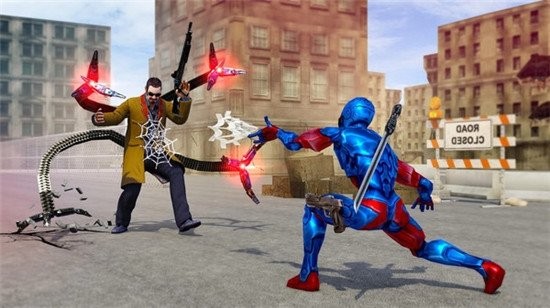 蜘蛛火柴人英雄游戲