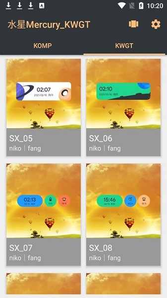 水星mercury kwgt官方版 v2021.02.06 安卓免費(fèi)版 1