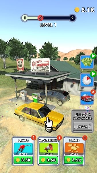 放置加油站游戲(Idle Gas Station) v0.5 安卓版 0