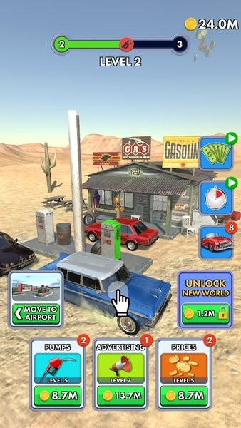 放置加油站游戲(Idle Gas Station) v0.5 安卓版 1