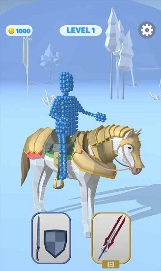 騎士裝備戰(zhàn)最新版(Chevalier Rig Fight 3D) v1.1 安卓版 0