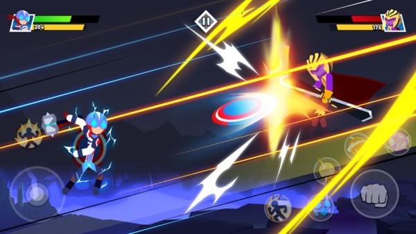 火柴人戰(zhàn)斗狂暴手游 v2.0 安卓版 2