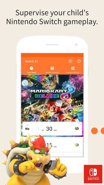任天堂switch家長控制app
