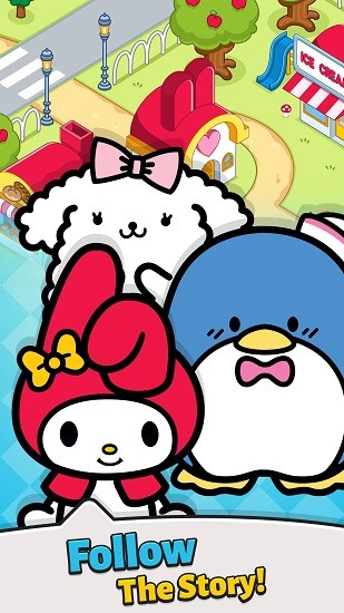 凱蒂貓合并小鎮(zhèn)中文版 HelloKitty合并小鎮(zhèn)下載
