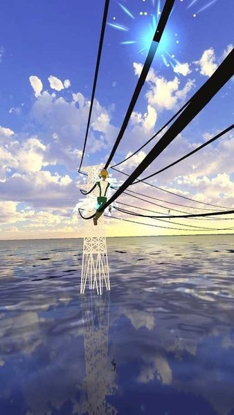 高壓線酷滑游戲