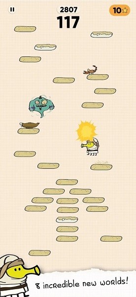 涂鴉跳躍2中文版(doodle jump2) v1.5.10 安卓最新版 0