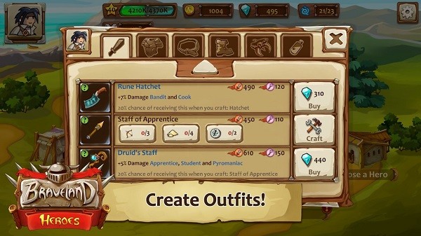 勇敢的英雄漢化版(braveland heroes) v1.61.10 安卓中文版 3